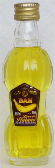 Ban Licor de Plátano Tunel