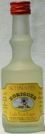 Schnapps Light Fruit Liquor Xoriguer