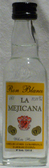 La Mejicana Ron Blanco La Manresana