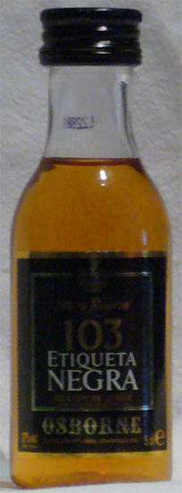 Solera Reserva 103 Etiqueta Negra Brandy de Jerez Osborne
