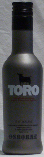 Toro Brandy Destilación Especial Osborne