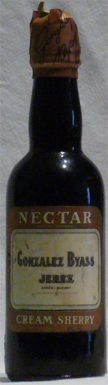 Jerez Nectar Cream Sherry Gonzalez Byass