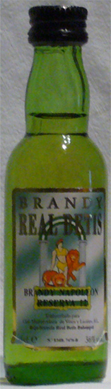 Brandy Napoleón Reserva 12 Real Betis