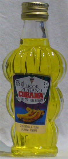 Licor Plátano Cobana