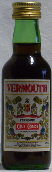 Vermouth Cruz Conde Promeks