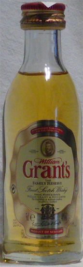 Finest Scotch Whisky William Grant