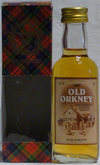 Old Orkney Scotch Whisky Gordon & Macphail
