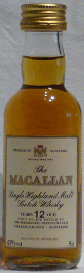 Single Highland Malt Scotch Whisky The Macallan