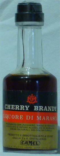 Cherry Brandy Liquire di Marasca Camel