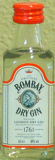 Dry Gin Escut Blau 1761 The Bombay