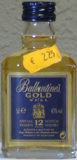 Ballantines Gold Seal Special Reserve 12 Years Old Scotch Whisky