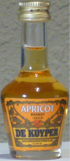 Apricot Brandy Liqueur De Kuyper