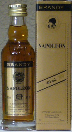 Brandy Napoleon Tunel Antonio Nadal
