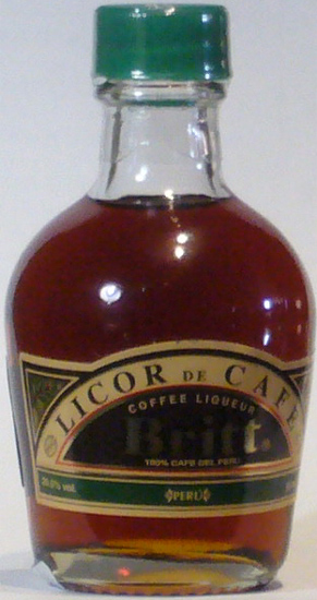 Licor de Café Britt Perú