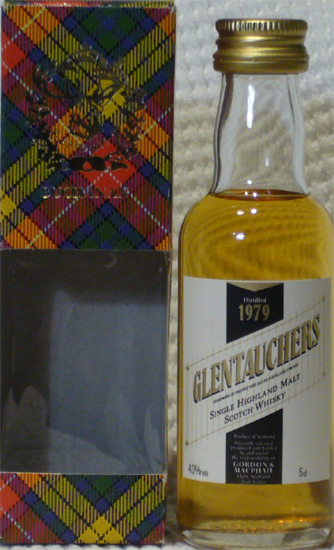 Glentauchers Single Highland Malt Scotch Whisky Distilled 1979