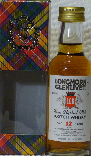 Longmorn - Glenlivet Finest Highland Malt Scotch Whisky Age 12 Years