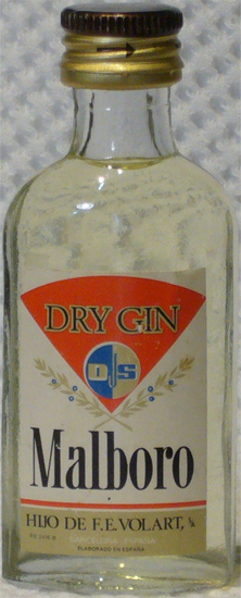 Dry Gin Malboro Volart