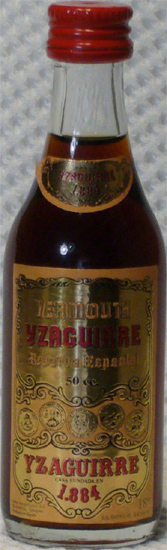Yzaguirre Vermouth Reserva Especial Negro