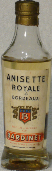 Anisette Royale de Bordeayux Bardinet