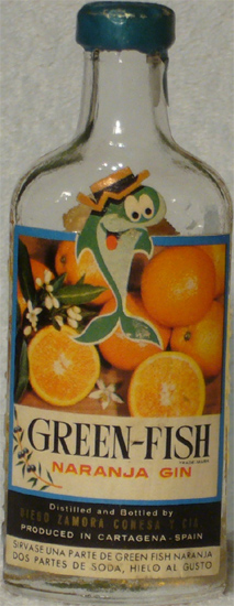 Green-Fish Naranja Gin Diego Zamora