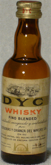 Whisky Dyc Fino Blended
