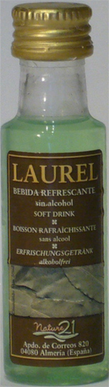Laurel bebida refrescante sin alcochol Nature