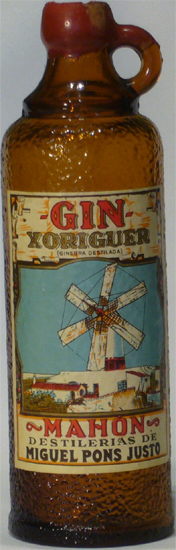 Gin Xoriguer botella ámbar (10 cl)
