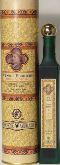 Vin Santo Francesco Vino Liquoroso Natura d'Assisi Verde