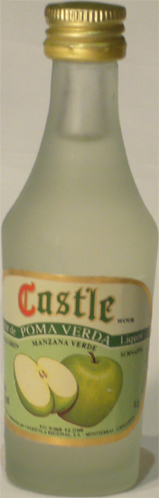 Licor de Pma Verda Castle Manor (cristal esmerilado)