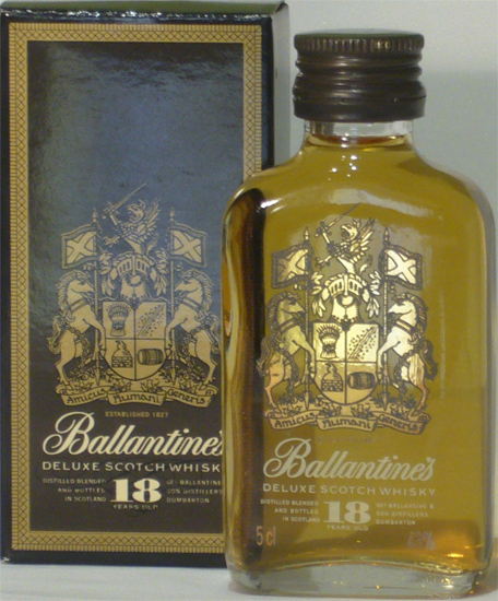 Ballantines de Luxe Scotch Whisky 18 Years