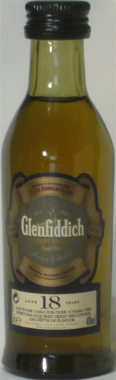 Glenfiddich Ancient Reserve Single Malt Scotch Whisky Aged 18 Years