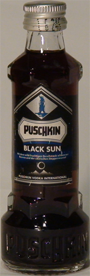 Puschkin Black Sun Vodka