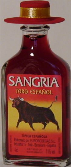 Sangria Toro Español Eurobodegas