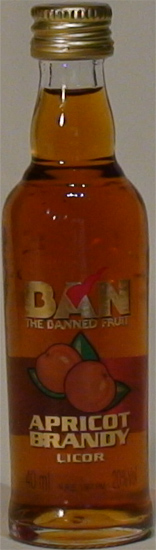 Ban The Banned Fruit Apricot Brandy Licor Tunel Antonio Nadal