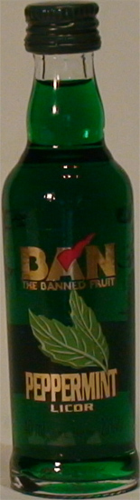 Ban The Banned Fruit Peppermint Licor Tunel Antonio Nadal