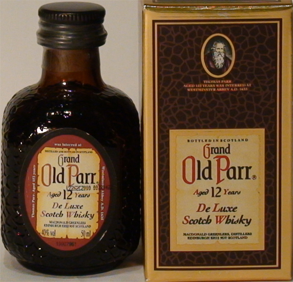 Whisky Grand Old Parr Aged 12 Years MacDonald Geenlees