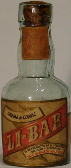 Libar Crema de Coñac Palo Garau