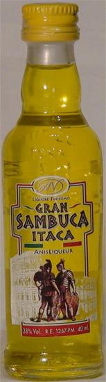 Gran Sambuca Itaca Liquore Finissimo Anis Liqueur Antonio Nadal (amarillo)