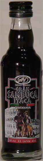 Gran Sambuca Itaca Liquore Finissimo Anis Liqueur Antonio Nadal (negro)