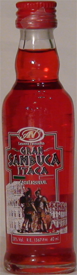 Gran Sambuca Itaca Liquore Finissimo Anis Liqueur Antonio Nadal (rojo)