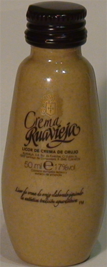 Licor de Crema de Orujo Ruavieja