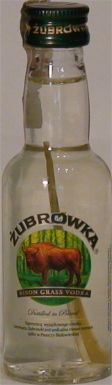 Bison Grass Vodka Zubrówka