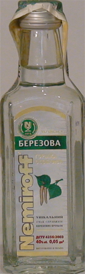 Nemiroff Vodka Birch Special