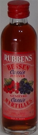 Bessen Myrtilles Cassis Jenever Rubbens