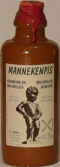 Mannekenpis Genièvre de Bruxelles Fovel