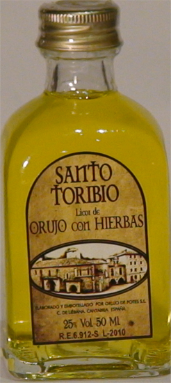 Santo Toribio Licor de Orujo con Hierbas
