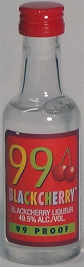 99 Black Cherry Liqueur Polynesian