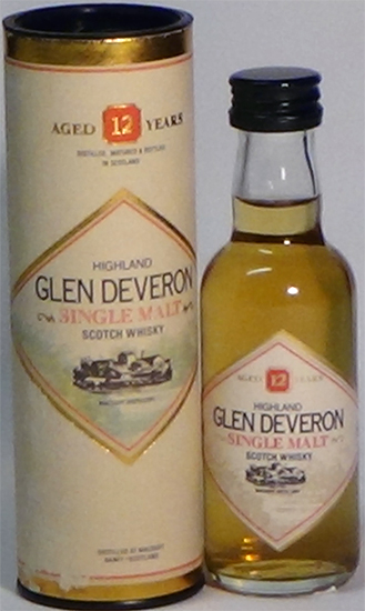 Glen Deveron Highland Single Malt Scotch Whisky Aged 12 Years Macduff