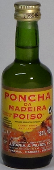 Poncha da Madeira Poiso J. Faria