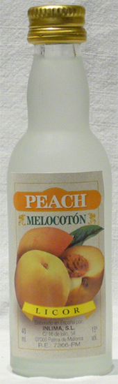 Licor Melocotón Inlima